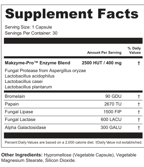 Supplement Facts for Quartz Drift